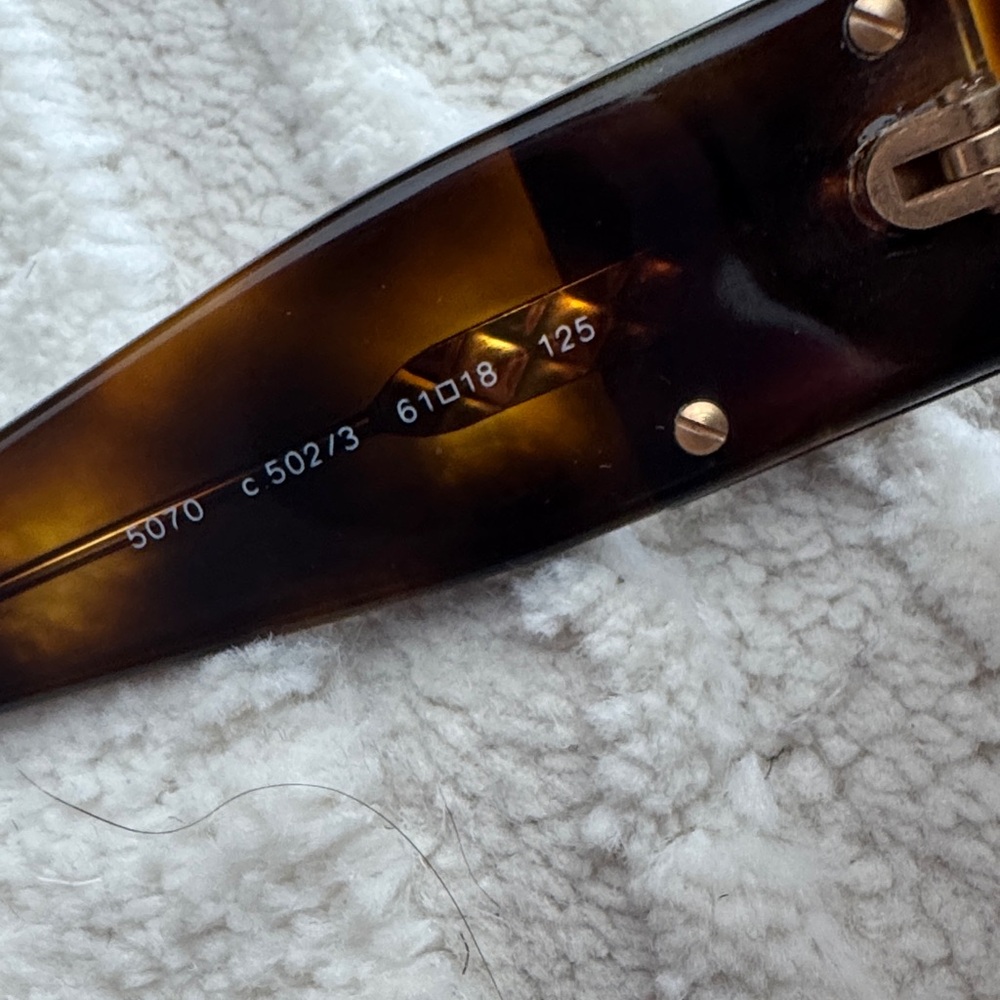 CHANEL Tortoise Sunglasses with Box and Dustbag - Picture 5 of 8